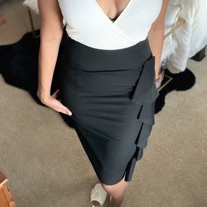 Bisou Bisou Ruffled Skirt